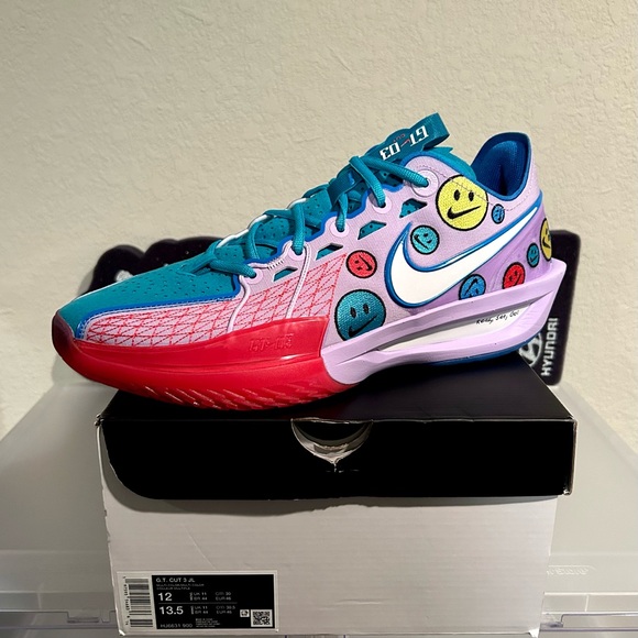 Brand New Nike GT Cut 3 Jewell Loyd Dusty Cactus Lilac Bloom